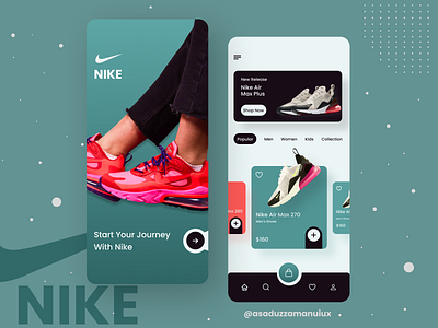 Nike eCommerce App Design