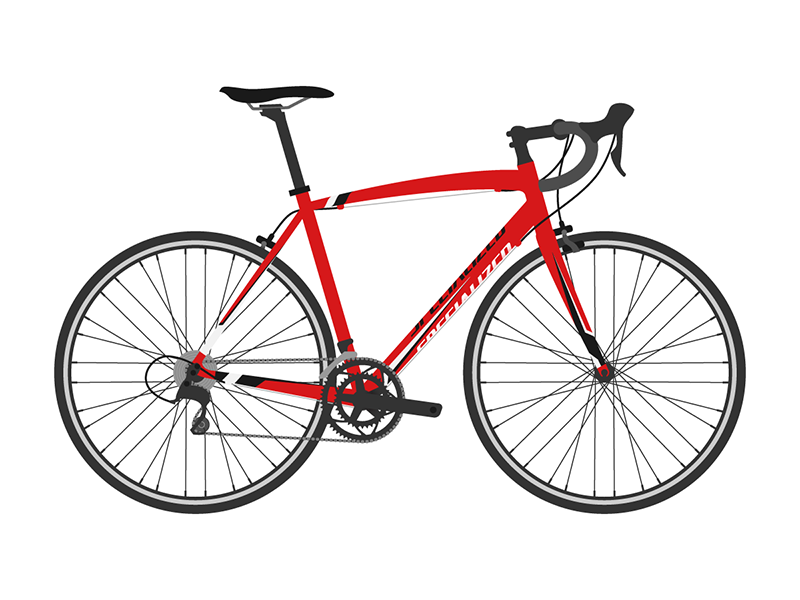 specialized allez sport red