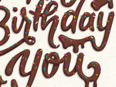 Sweet Tooth experimental hand drawn hand lettering lettering