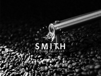 Smith Coffe Roastery Visual Brand badge logo branding graphic design logo visual branding