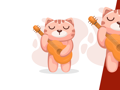 Guitar cat