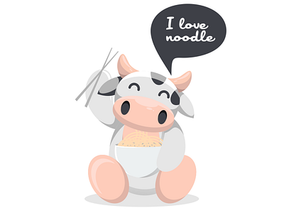 i love noodle animation apparel book illustrations branding character childrens illustration illustrations tshirt vector vectors