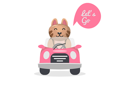 driving cat