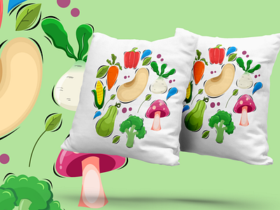 vegetables apparel book illustrations branding character childrens illustration illustrations logo tshirt vector vectors vegetables