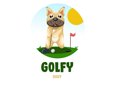 Golfy dog