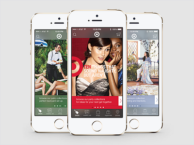 Target iOS App Redesign app ios mobile target