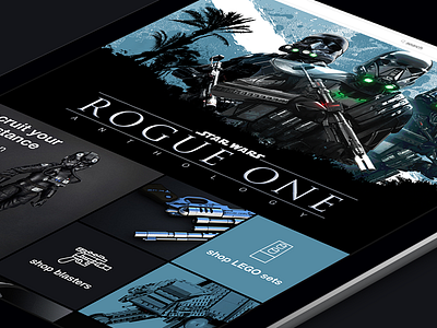 Star Wars—Rogue One for Target ecommerce responsive rogue one star wars starwars target web