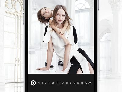 Victoria Beckham for Target Look Book app branding ecommerce look book lookbook responsive target victoria beckham web