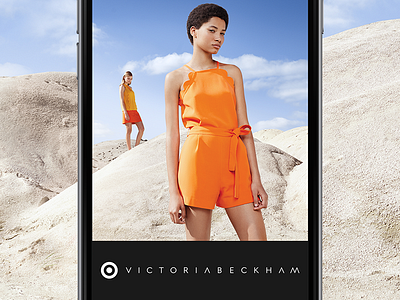 Victoria Beckham for Target Look Book app branding ecommerce look book lookbook responsive target victoria beckham web