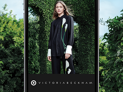 Victoria Beckham for Target Look Book app branding ecommerce look book lookbook responsive target victoria beckham web