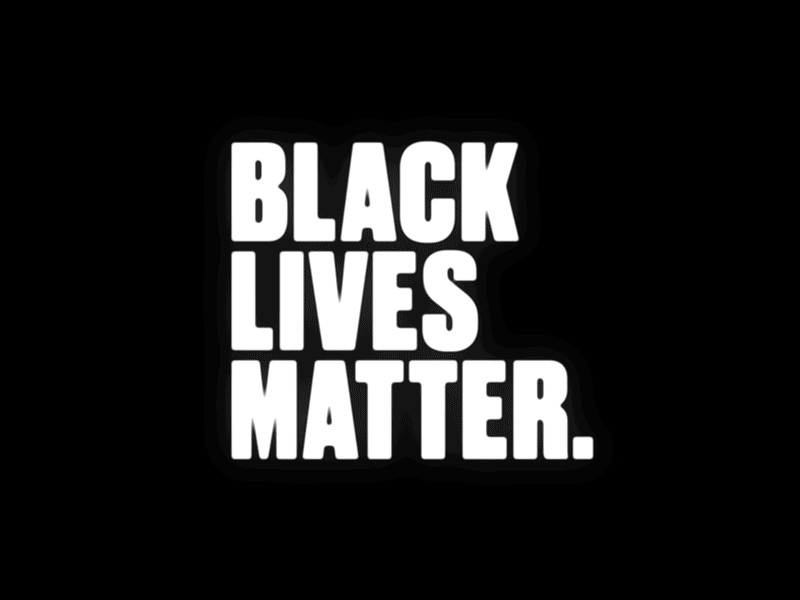 Black Lives Matter acab animation blacklivesmatter blm design gif motion graphics typography