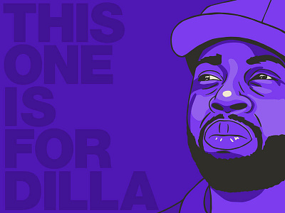 This One Is For Dilla beatmakers detroit dilla hip hop j dilla jaydee pdx portland portrait producer purple sampling