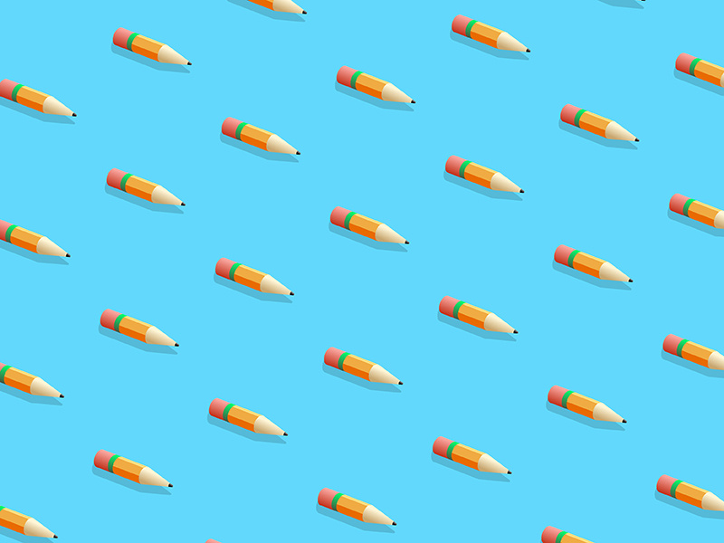 Pencils Down by Dan Yaker on Dribbble