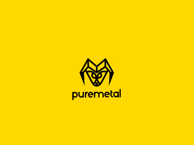 Puremetal horns letter m ram