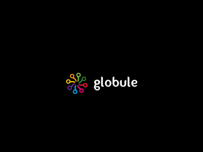 Globule app application brand branding color colour colourful cube design graphic identity logo logotype mobile science square tutorial