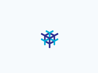 Snowflake brand branding identity logo logotype snow snowflake