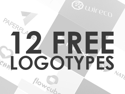 12 logotypes for free