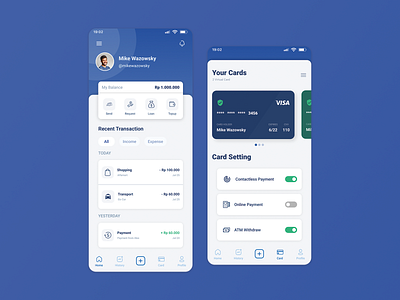 UI/UX Digital Wallet