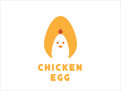 chicken egg logo adobe illustrator branding design illustration logo