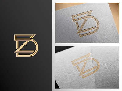 DZ project logo branding design illustration logo