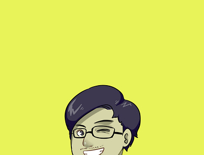 eyeglasses guy aesthetic aestheticism anime cartoon character characterdesign illustration