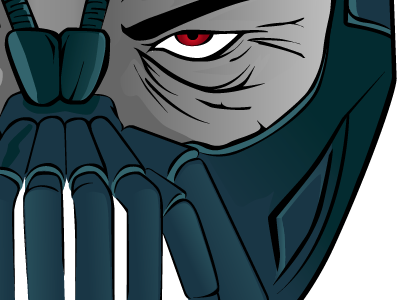 Bane bane batman dark darkknight gotham illustration knight vector