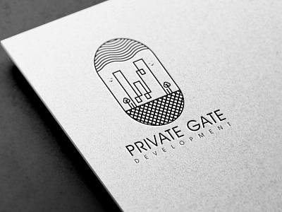 Private Gate | Brand Identity brand brand design brand identity branddes branding design egypt english illustration logo logodesigner logomark realestate vector
