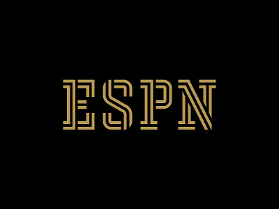 ESPN connecticut editorial espn inline lettering sports