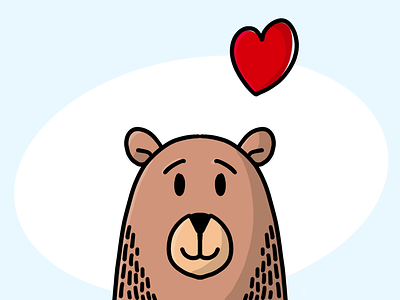 You are beary special! bear love valentine