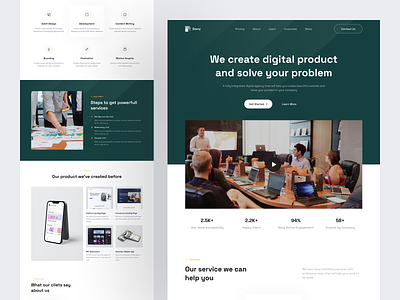Dorry - Creative Agency Landing Page