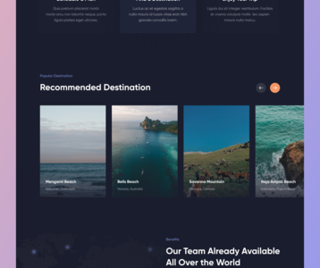 Hilling 🌲 - Travel Agency Landing Page by Rizal Ahmad ︎ for Talkin ...