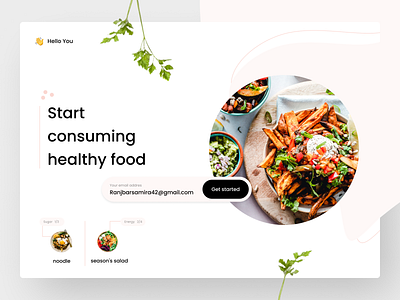 landing page branding design graphic design ui ux