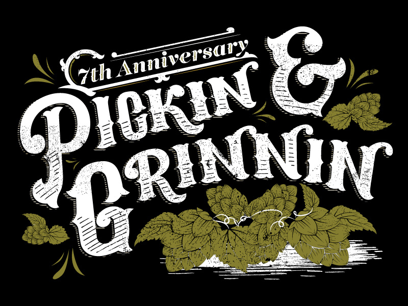 Pickin grinnin