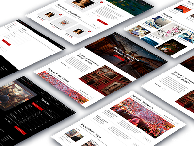 ARTAREA - website for art gallery