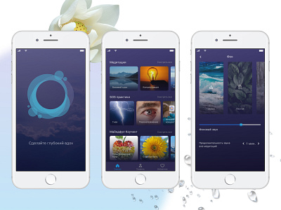 Mindself - mobile application for meditations