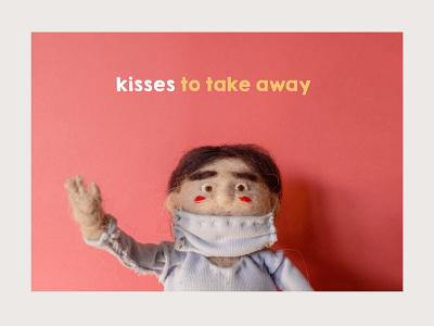 Kisses to take away aftereffects animation artwork character colors covid 19 covid19 illustration motion stopmotion