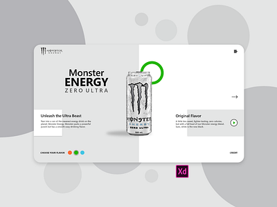 Monster ENERGY - Website Design