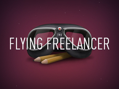 The Flying Freelancer logo