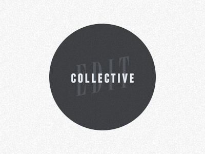 The Edit Collective logo typography