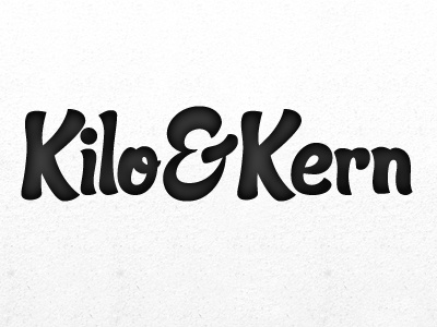 Kilo&Kern - Idea #1 design logo