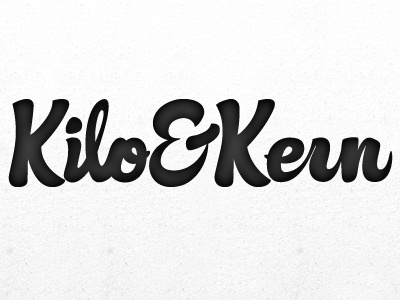 Kilo&Kern - Idea #2 design logo