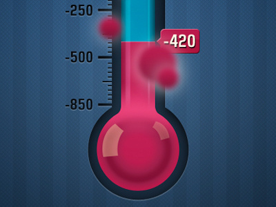 Game Thermometer game thermometer vector
