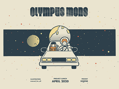OlympusMons comic fantasy future mars spaceman