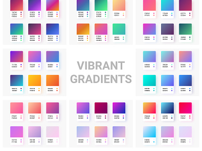 Free Vibrant Gradients (Figma) colors download figma freebie gradient set vibrant