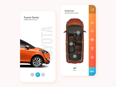 Toyota App Service car app