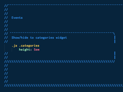 commenting_experiment/3 ascii code sass