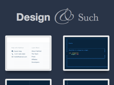 Site Redesign Teaser #1 design thumbnails typography