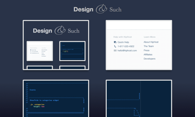 Totally Meta Site Redesign Teaser #2 design thumbnails typography