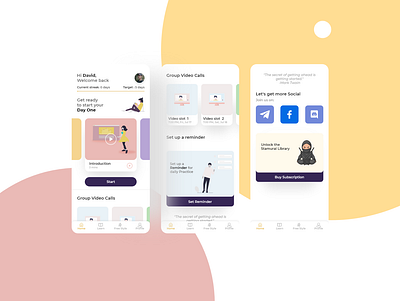 Stamurai adobe adobexd clean clean design mockup typography ui uiuxdesign ux webdesign