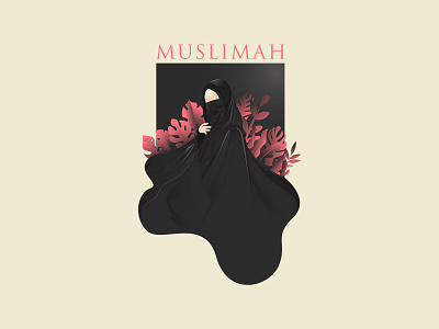 Muslimah Niqab Vector by Anggara Ts on Dribbble